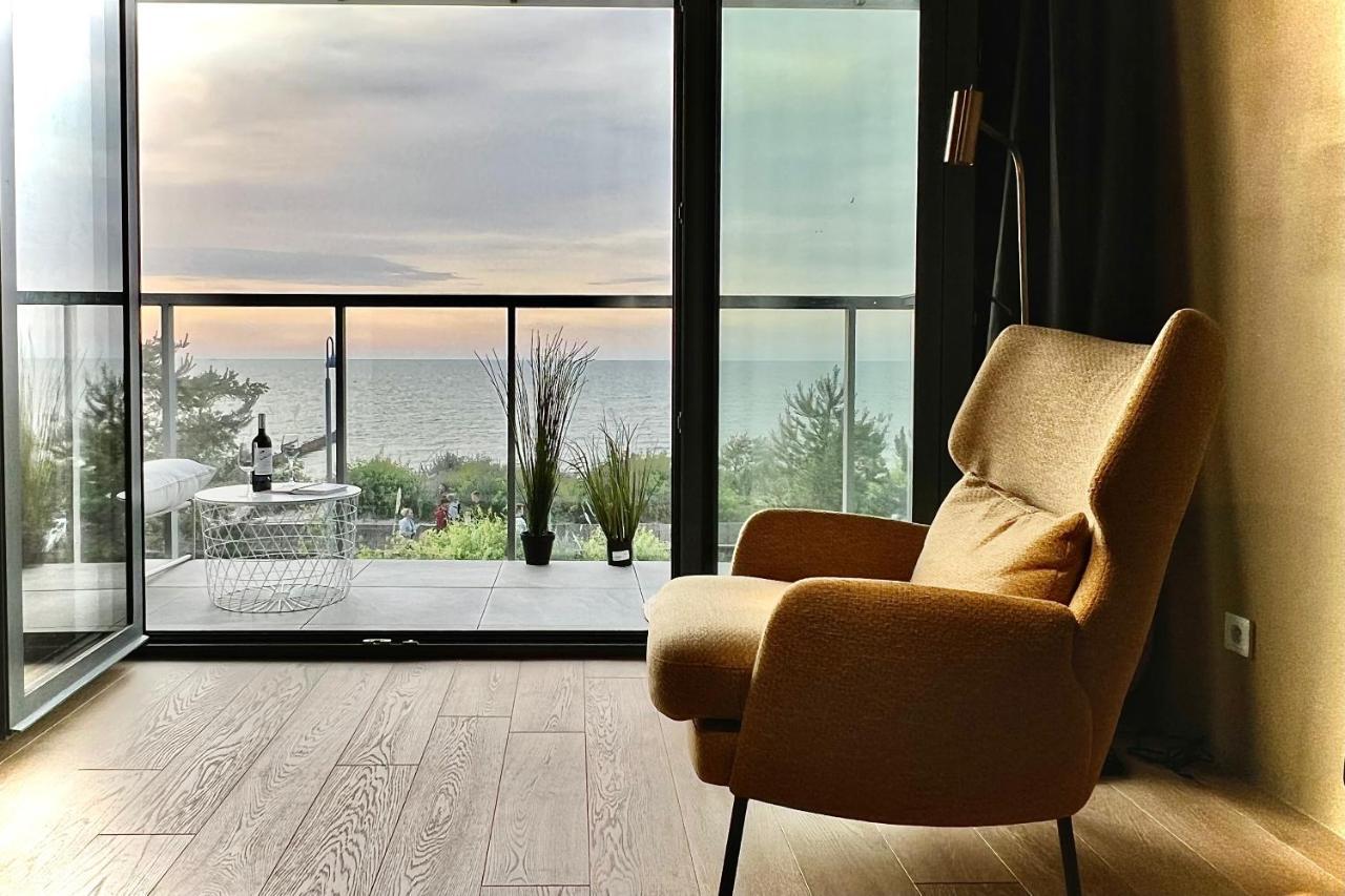 Tuz Przy Plazy - Nowoczesny Apartament Z Tarasem I Pieknym Widokiem Na Baltyk 미엘노 외부 사진